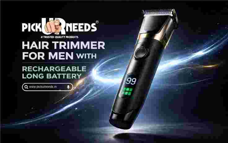 Powerful Hair Trimmer Machine with Long Battery