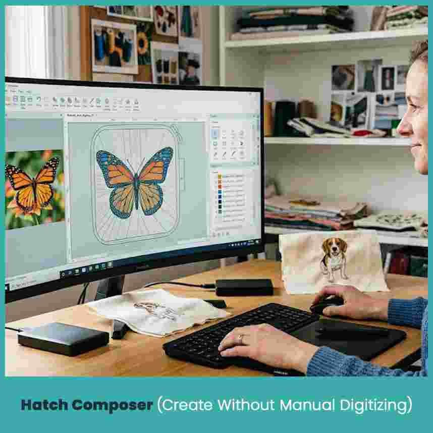 Hatch Composer (Create Without Manual Digitizing)