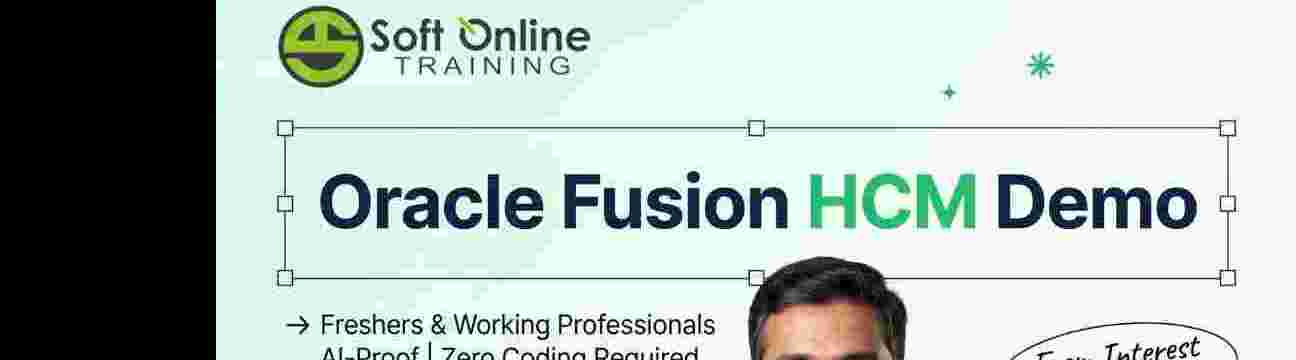 🚀 Free LIVE Demo &ndash; Oracle Fusion HCM Online Training | Soft Online Training